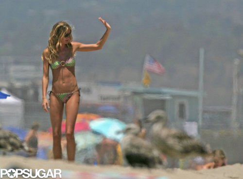 Gisele Bündchen rocked a tiny two-piece in Santa Monica, CA, back in July 2006.
Gisele Bündchen rocked a tiny two-piece in Santa Monica, CA, back in July 2006.