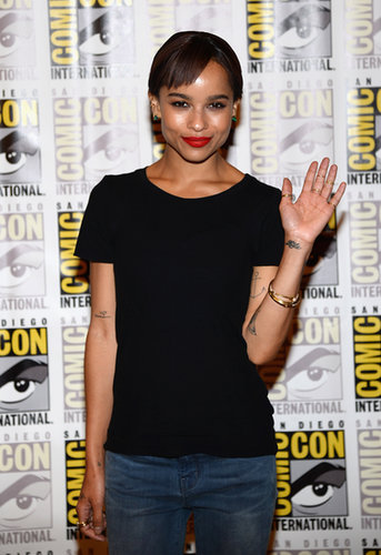 Zoe Kravitz at the Ender's Game and Divergent press line.
Zoe Kravitz at the Ender's Game and Divergent press line.