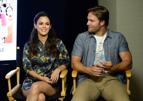 Scott Porter and Rachel Bilson posed together on Thursday.
Scott Porter and Rachel Bilson posed together on Thursday.