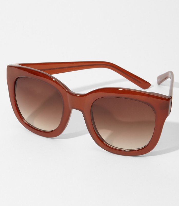 Love a thick, chunky frame? Try this brownish option from Fred Flare ($12).
Love a thick, chunky frame? Try this brownish option from Fred Flare ($12).