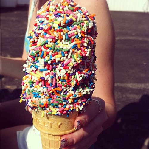 Eat a Sky-High Ice Cream Cone Eat a Sky-High Ice Cream Cone