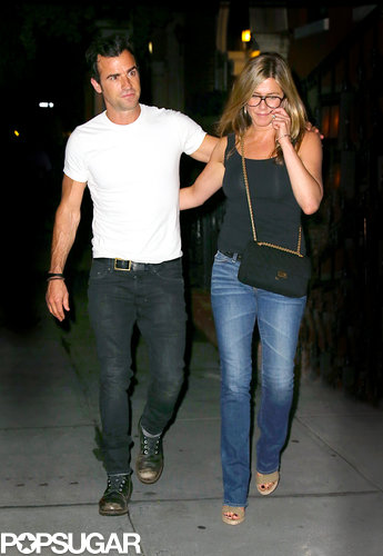 Jennifer Aniston Heads Back to the Set After a Hot Date With Justin Theroux Jennifer Aniston Heads Back to the Set After a Hot Date With Justin Theroux