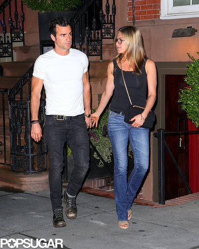 Jennifer Aniston Heads Back to the Set After a Hot Date With Justin Theroux Jennifer Aniston Heads Back to the Set After a Hot Date With Justin Theroux