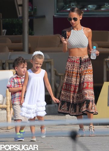 Nicole Richie snapped photos of her kids, Sparrow and Harlow, in the South of France.
Nicole Richie snapped photos of her kids, Sparrow and Harlow, in the South of France.