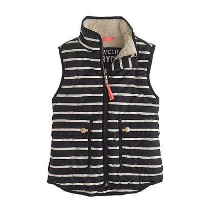 J.Crew Girls' Excursion Quilted Vest J.Crew Girls' Excursion Quilted Vest
