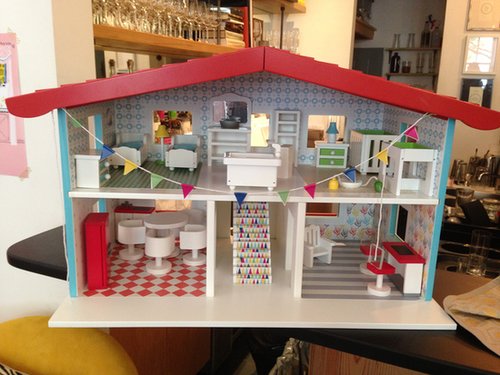 A modern abode for playtime fun.
A modern abode for playtime fun.