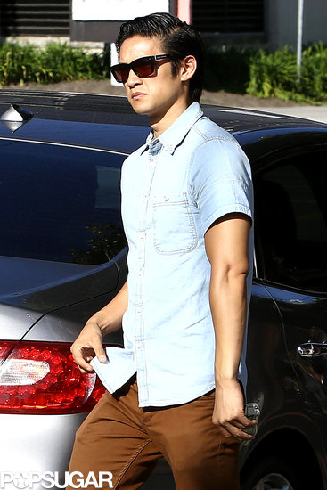 Harry Shum Jr. was among the cast members who attended the memorial celebration.
Harry Shum Jr. was among the cast members who attended the memorial celebration.
