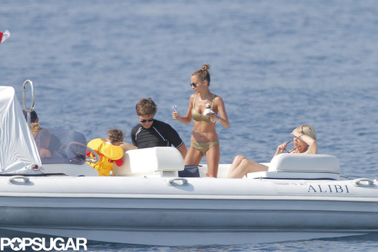 Nicole enjoyed life on the water in Saint-Tropez.
Nicole enjoyed life on the water in Saint-Tropez.