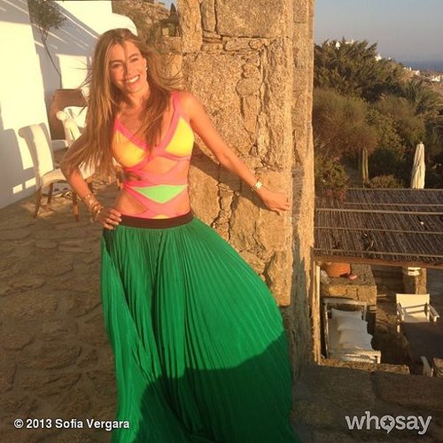 Sofia Vergara posed in her swimsuit and a skirt.
Source: Sofia Vergara on WhoSay
Sofia Vergara posed in her swimsuit and a skirt.
Source: Sofia Vergara on WhoSay