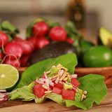 Watermelon, Radish, and Avocado Tacos Watermelon, Radish, and Avocado Tacos