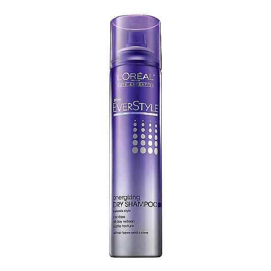 L'Oréal Everstyle Energizing Dry Shampoo ($7) is a talc-free formulation, making it virtually invisible, even on darker strands. Don't forget to brush it out for a completely refreshed look.
L'Oréal Everstyle Energizing Dry Shampoo ($7) is a talc-free formulation, making it virtually invisible, even on darker strands. Don't forget to brush it out for a completely refreshed look.