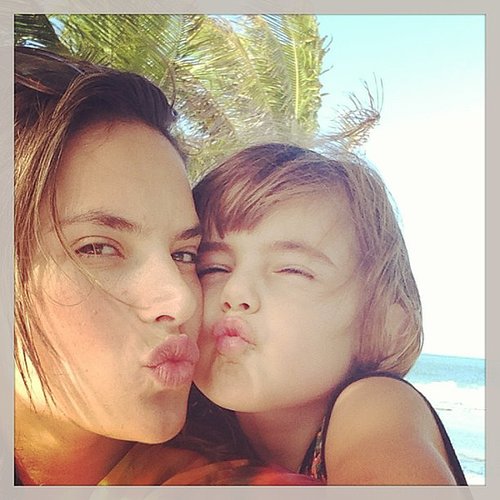 Alessandra Ambrosio and her daughter, Anja Mazur, posed with kissy faces for the camera.
Source: Instagram user alessandraambrosio
Alessandra Ambrosio and her daughter, Anja Mazur, posed with kissy faces for the camera.
Source: Instagram user alessandraambrosio