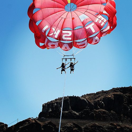 Parasail Over the Ocean Parasail Over the Ocean