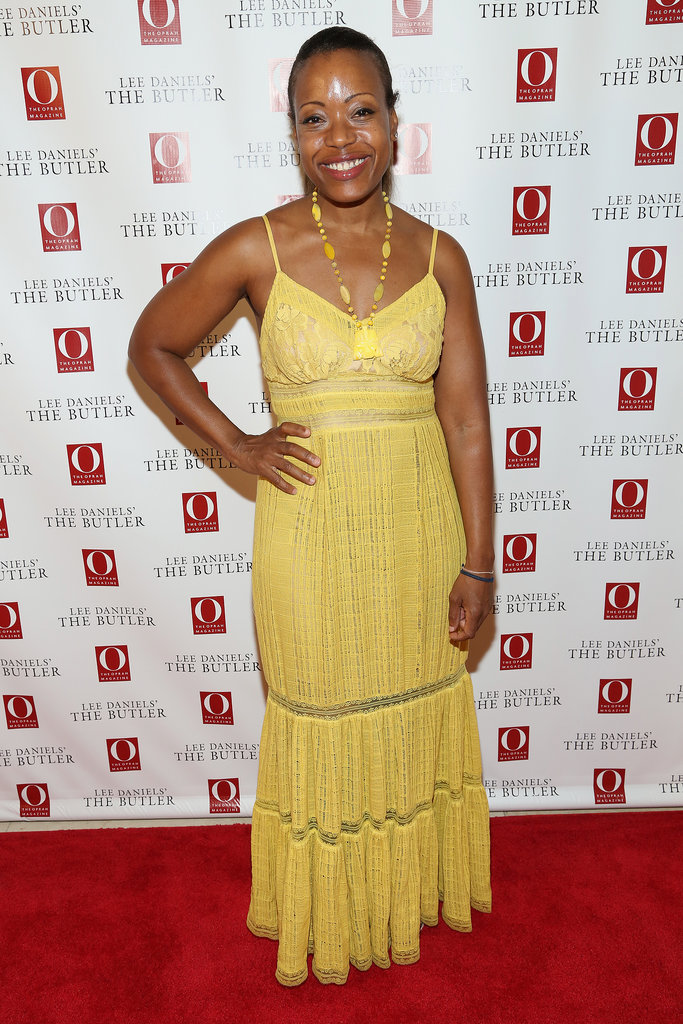 Tracy Reese screened The Butler in coordinating yellow designs.
Tracy Reese screened The Butler in coordinating yellow designs.