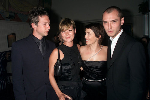 Kate Moss and Sadie Frost have been close for years, and when Sadie and ex-husband Jude Law welcome their daughter Iris in 2000, they chose the supermodel to be the baby girl's godmother. Kate returned the favor a year later when she named Jude and Sadie as godparents of her now 11-year-old daughter Lila Grace, whose father is editor Jefferson Hack.
Kate Moss and Sadie Frost have been close for years, and when Sadie and ex-husband Jude Law welcome their daughter Iris in 2000, they chose the supermodel to be the baby girl's godmother. Kate returned the favor a year later when she named Jude and Sadie as godparents of her now 11-year-old daughter Lila Grace, whose father is editor Jefferson Hack.