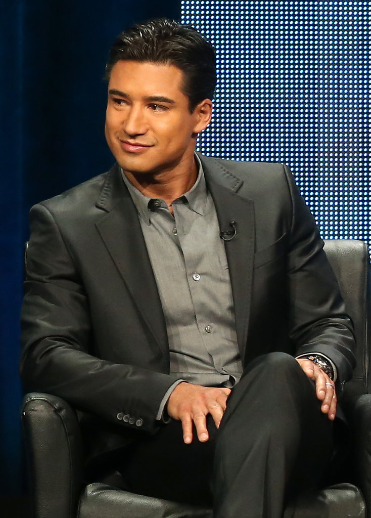 Mario Lopez was a guest at the Summer TCA Press Tour because of his role on The X-Factor.
Mario Lopez was a guest at the Summer TCA Press Tour because of his role on The X-Factor.