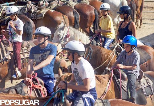 Victoria Beckham Is on a Horse! Victoria Beckham Is on a Horse!