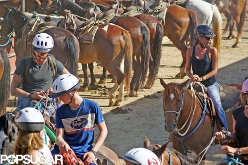 Victoria Beckham Is on a Horse! Victoria Beckham Is on a Horse!