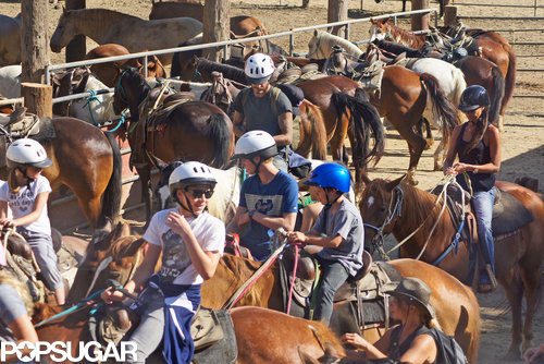 Victoria Beckham Is on a Horse! Victoria Beckham Is on a Horse!