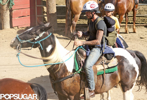 Victoria Beckham Is on a Horse! Victoria Beckham Is on a Horse!