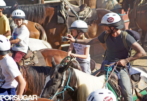Victoria Beckham Is on a Horse! Victoria Beckham Is on a Horse!