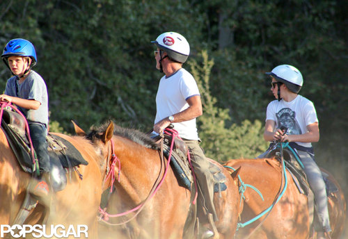 Victoria Beckham Is on a Horse! Victoria Beckham Is on a Horse!