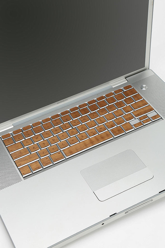If you thought these wooden MacBook decals ($50) were fake, think again. Just peel to cover your keyboard with the real, laser-cut design.
If you thought these wooden MacBook decals ($50) were fake, think again. Just peel to cover your keyboard with the real, laser-cut design.