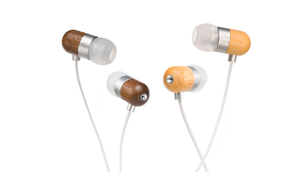These pretty Vers wooden earbuds ($80) come in bamboo and walnut and are crafted from sustainable sources to bring a rich and warm sound you can only get from wood. Plus, the integrated mic and playback buttons make it easy to chitchat on the phone, hands-free. Even better, Vers plants 100 trees for every one used in production of its products.
These pretty Vers wooden earbuds ($80) come in bamboo and walnut and are crafted from sustainable sources to bring a rich and warm sound you can only get from wood. Plus, the integrated mic and playback buttons make it easy to chitchat on the phone, hands-free. Even better, Vers plants 100 trees for every one used in production of its products.