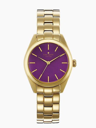 Being on time is always in vogue. Make it easier with this punchy purple-faced menswear-inspired ticker ($112, originally $225).
Being on time is always in vogue. Make it easier with this punchy purple-faced menswear-inspired ticker ($112, originally $225).