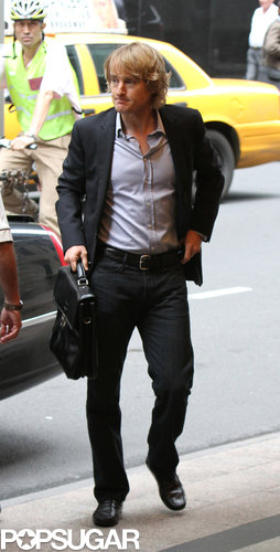 Owen Wilson shot scenes for Squirrels to the Nuts in NYC on Monday.
Owen Wilson shot scenes for Squirrels to the Nuts in NYC on Monday.