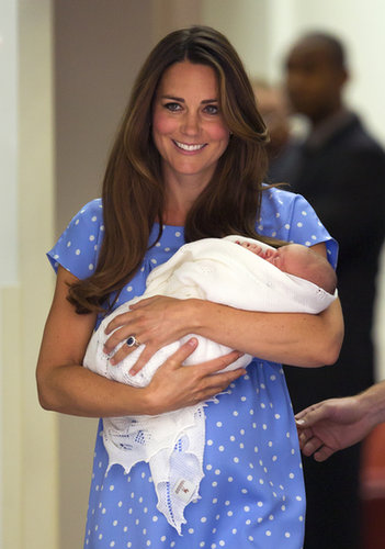 While leaving the maternity ward in July, Kate showed off some of the best hospital hair we've ever seen.
While leaving the maternity ward in July, Kate showed off some of the best hospital hair we've ever seen.