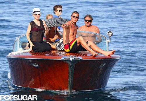 Gwen Stefani Stays Glam as Gavin Rossdale Goes Shirtless Gwen Stefani Stays Glam as Gavin Rossdale Goes Shirtless