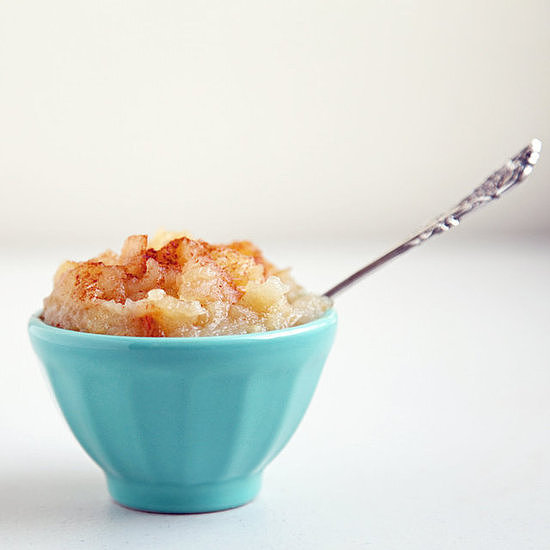 The classic: Applesauce
The twist: Roasted applesauce with cinnamon
Better than eating an apple, applesauce used to be the main way of fulfilling a fruit serving. Now that you know better, ditch the packaged stuff and try out a robust sweet-tart recipe that calls for apples straight from the tree; dust some cinnamon on top and enjoy warm or cold, swirled into oatmeal, or dolloped onto latkes.
The classic: Applesauce
The twist: Roasted applesauce with cinnamon
Better than eating an apple, applesauce used to be the main way of fulfilling a fruit serving. Now that you know better, ditch the packaged stuff and try out a robust sweet-tart recipe that calls for apples straight from the tree; dust some cinnamon on top and enjoy warm or cold, swirled into oatmeal, or dolloped onto latkes.