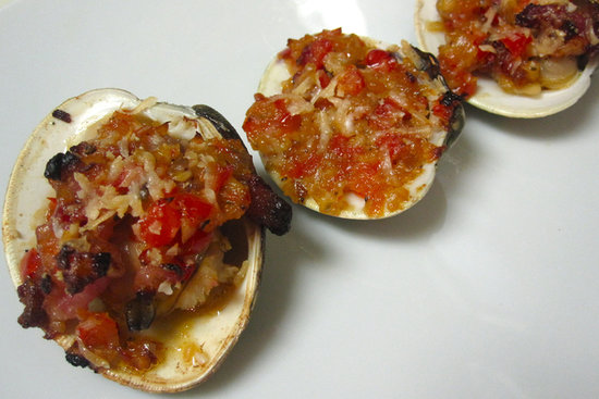 grilled clams casino