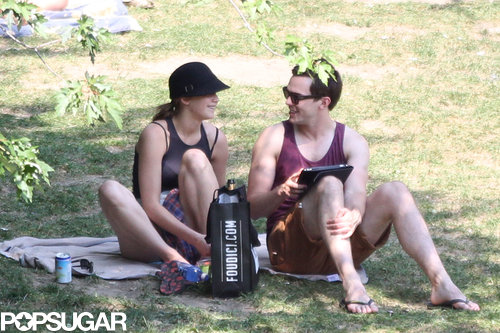 Jennifer Lawrence and Nicholas Hoult shared a PDA-filled date in a Montreal park.
Jennifer Lawrence and Nicholas Hoult shared a PDA-filled date in a Montreal park.