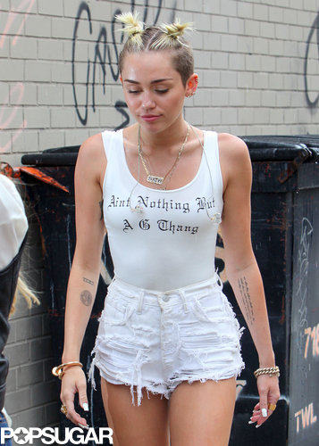 Miley Cyrus Pops Up in Pigtails and Shouts Out Her Pal Snoop Miley Cyrus Pops Up in Pigtails and Shouts Out Her Pal Snoop