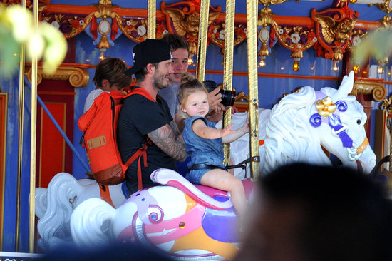 The Beckhams Visit the Happiest Place on Earth The Beckhams Visit the Happiest Place on Earth