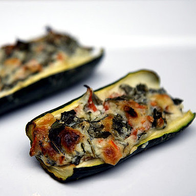 Creamy Zucchini Boats Creamy Zucchini Boats
