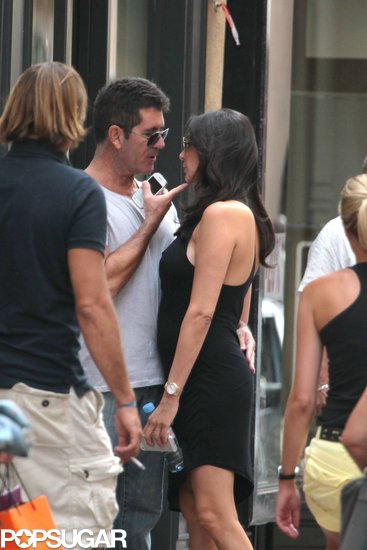 Simon Cowell got close with Lauren Silverman.
Simon Cowell got close with Lauren Silverman.