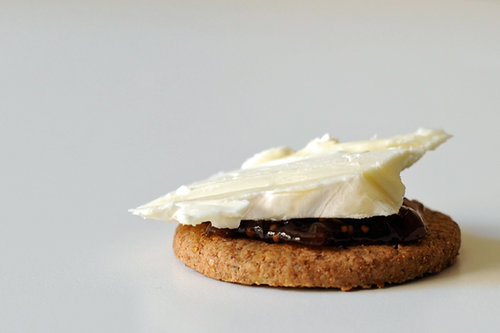 Cracker, Jam, and Brie Cracker, Jam, and Brie