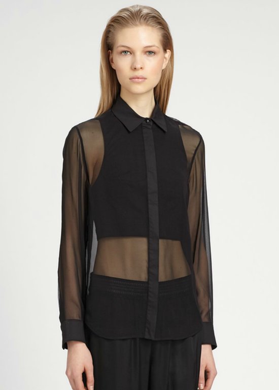 Alexander Wang Chiffon Top Alexander Wang Chiffon Top