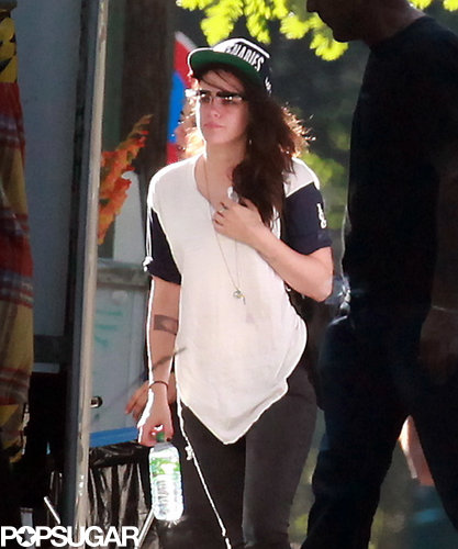 Kristen Stewart Sports Flip-Up Specs in Berlin Kristen Stewart Sports Flip-Up Specs in Berlin
