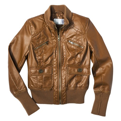 Head into Fall with a classic leather bomber jacket ($40) ready to be layered over everything.
Head into Fall with a classic leather bomber jacket ($40) ready to be layered over everything.