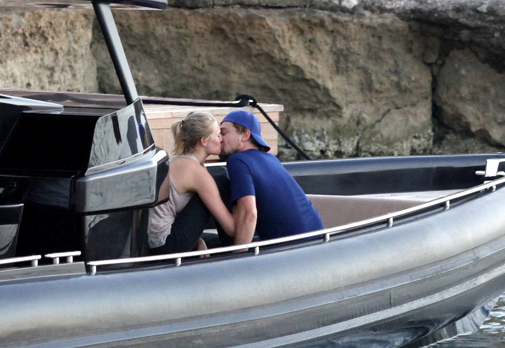 Leonardo DiCaprio and Toni Garrn Leonardo DiCaprio and Toni Garrn