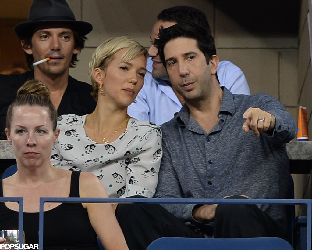 David Schwimmer sat in front of Lukas Haas.
David Schwimmer sat in front of Lukas Haas.