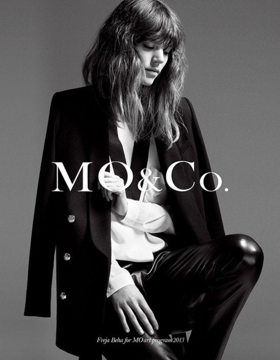 MO & Co. Fall 2013 Campaign  Freja Beha Erichsen