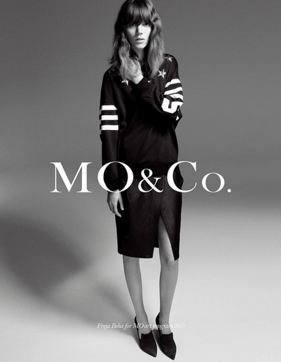 MO & Co. Fall 2013 Campaign  Freja Beha Erichsen