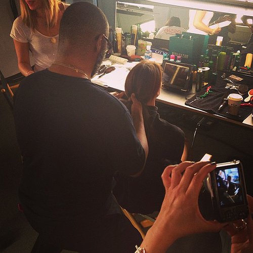 We brushed up on our braiding skills with the Rita Hazan team backstage at Costello Tagliapietra.
We brushed up on our braiding skills with the Rita Hazan team backstage at Costello Tagliapietra.