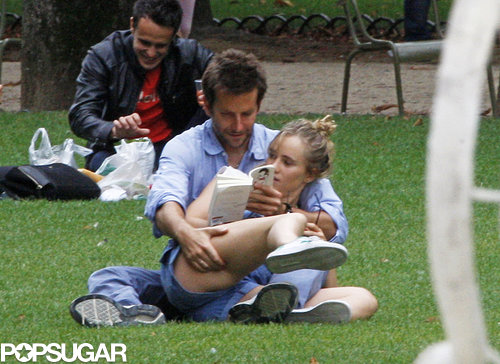 Bradley Cooper and his model girlfriend, Suki Waterhouse, enjoyed a Sunday in Paris this Summer reading Lolita.
Bradley Cooper and his model girlfriend, Suki Waterhouse, enjoyed a Sunday in Paris this Summer reading Lolita.