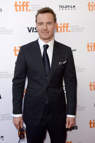 Michael Fassbender looked sharp on the red carpet.
Michael Fassbender looked sharp on the red carpet.